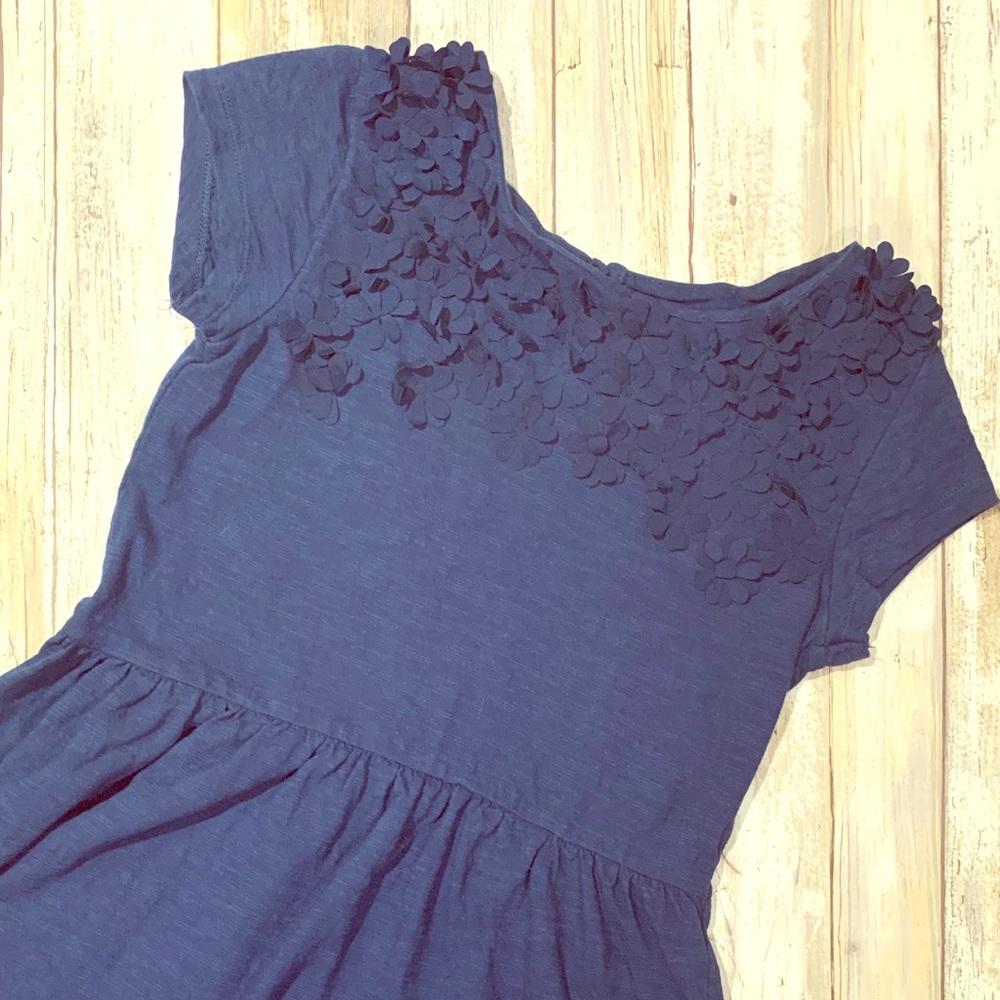 GapKids girls navy blue short summer dress